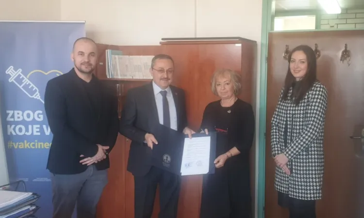 IUS and Institute for Public Health of Sarajevo Canton Sign MoU