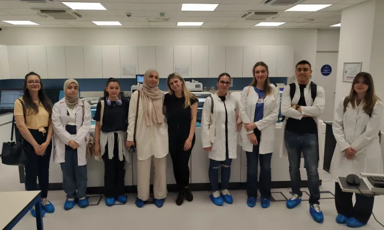 GBE Students Gain Hands-On Insight During Visit to Medicover Diagnostic Laboratories
