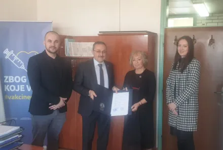 IUS and Institute for Public Health of Sarajevo Canton Sign MoU