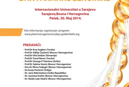 13th Golden Helix Pharmacogenomics Day, Sarajevo, Bosnia and Herzegovina