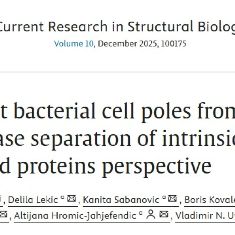 GBE Master Students Publish Research Article in Current Research in Structural Biology (Elsevier)